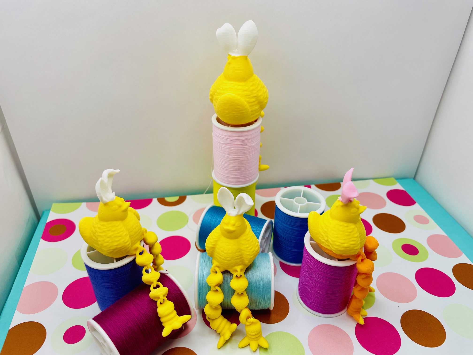 flexi-leg-baby-chick-with-bunny-ears-by-funfam3d-download-free-stl