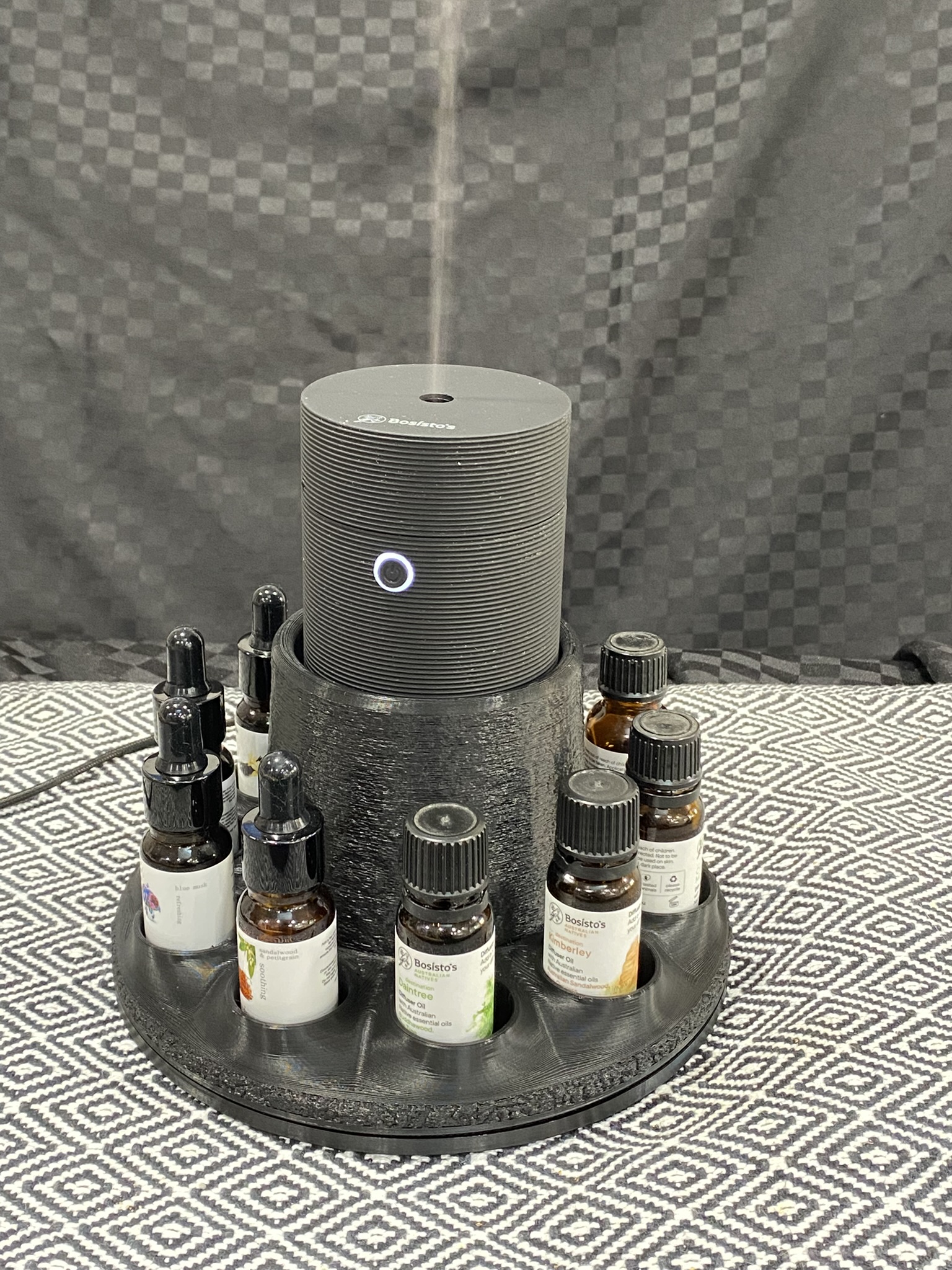 Oil Diffuser and Fragrant Oil Stand Rotating Base