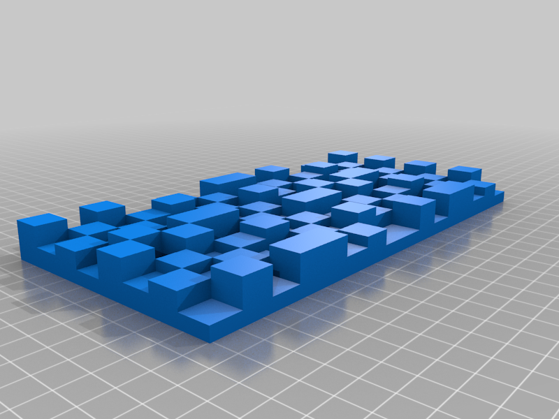 Miniatura 2 do modelo 3D Sound Diffusion Panel