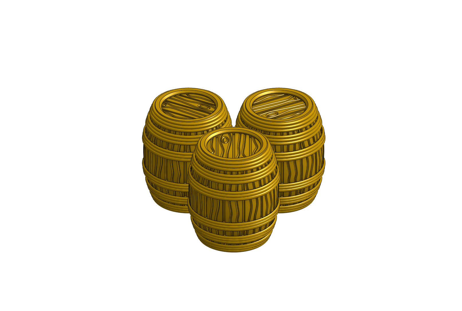 Barrels for Frosthaven - Premium Version by Robagon3D | Printables Store