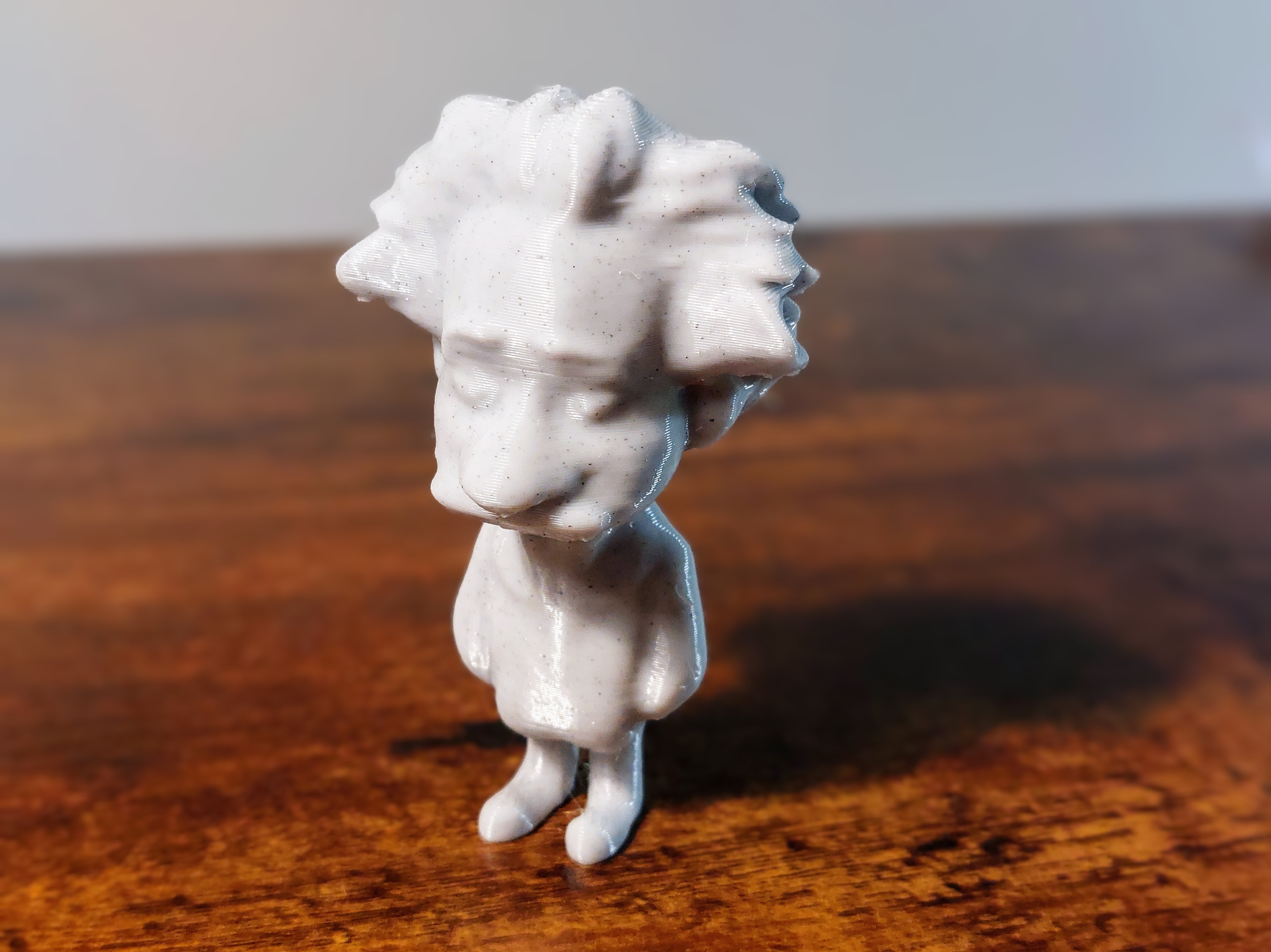 Miniatura 2 do modelo 3D Albert Einstein Mini