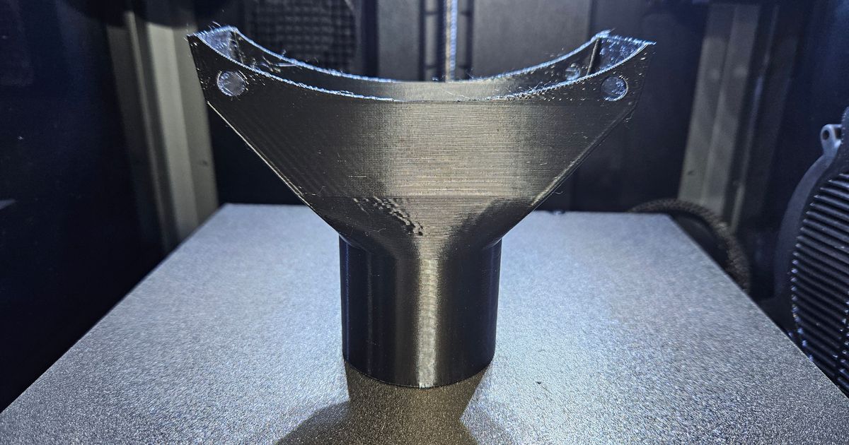 Drill Press Dust Collection by PieterV3D Download free STL model