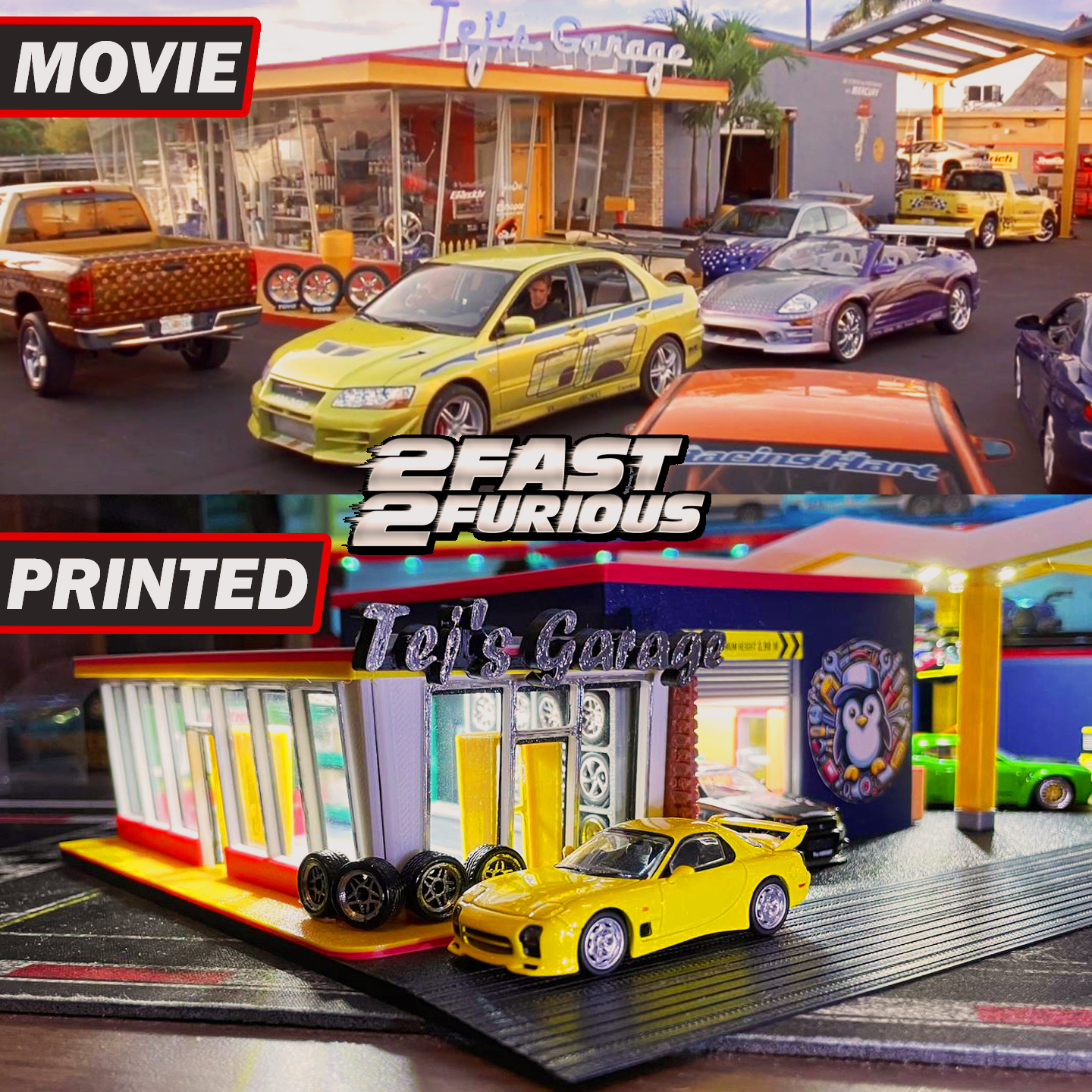 2 Fast 2 Furious Tejs Garage For Hot Wheels And 164 Scale Cars By Gigapenguin Download Free 