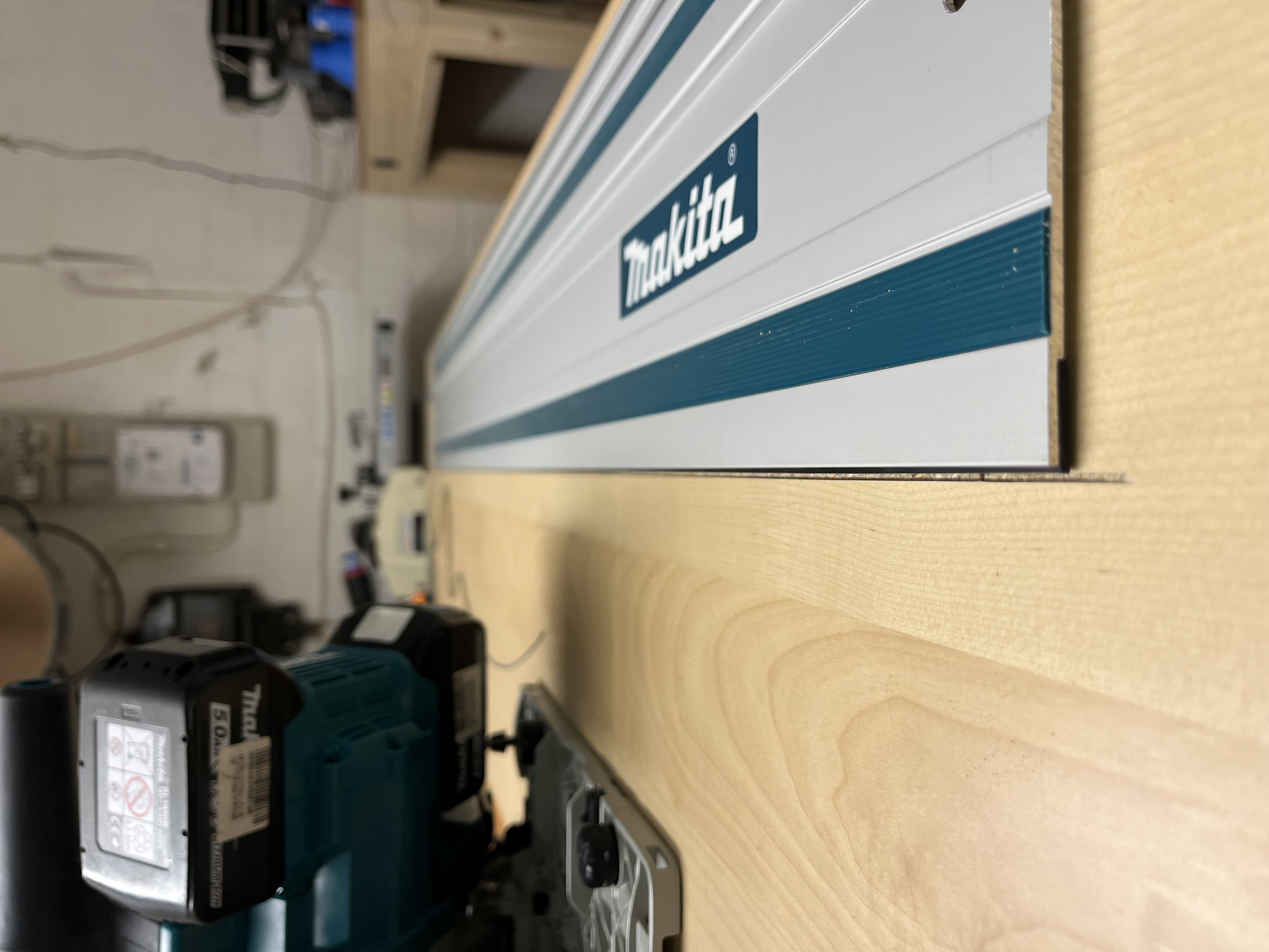 Makita Tracksaw Track Extender (First Cut Calibration)