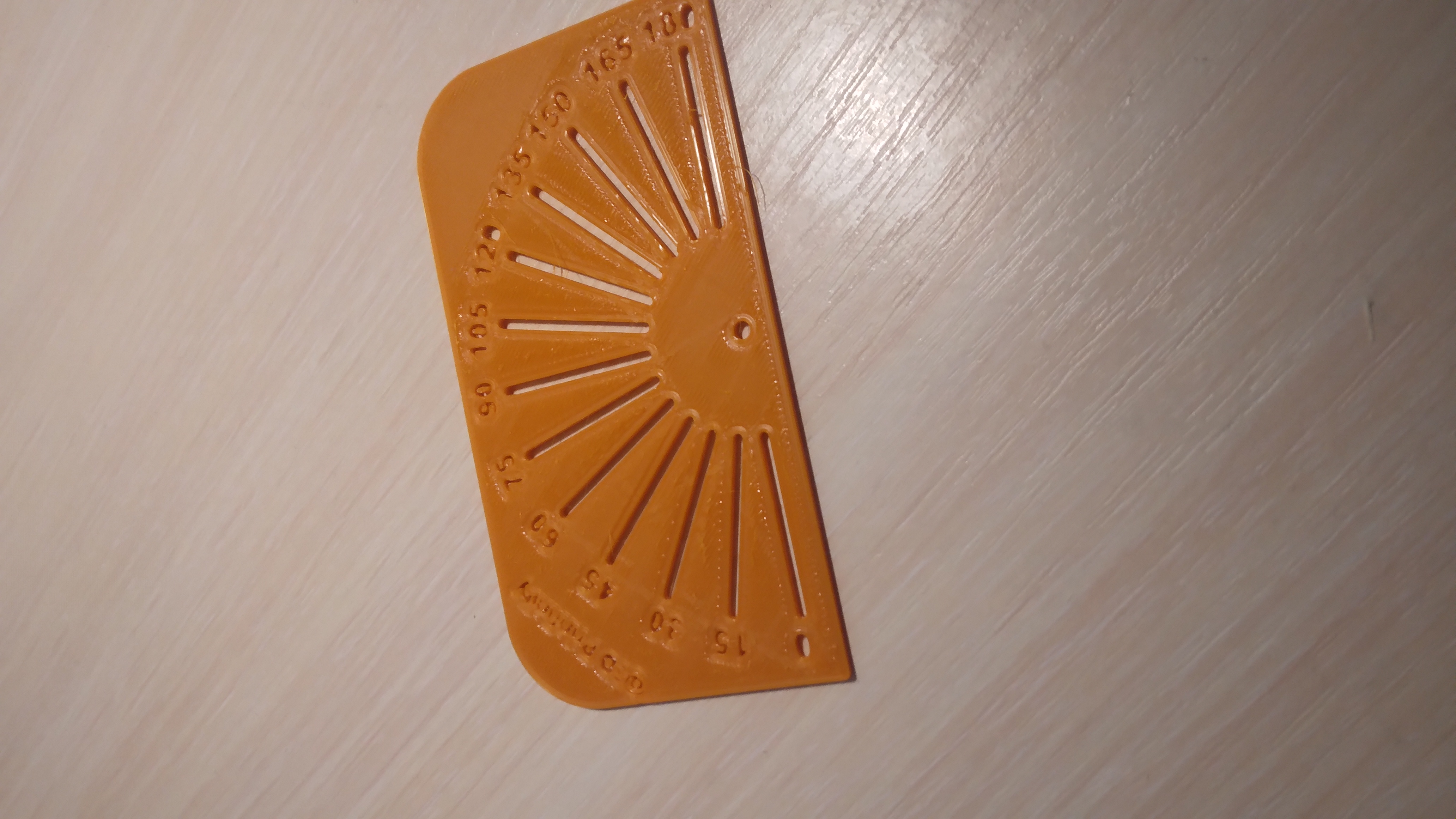 Protractor by 3D Prinfinity Download free STL model