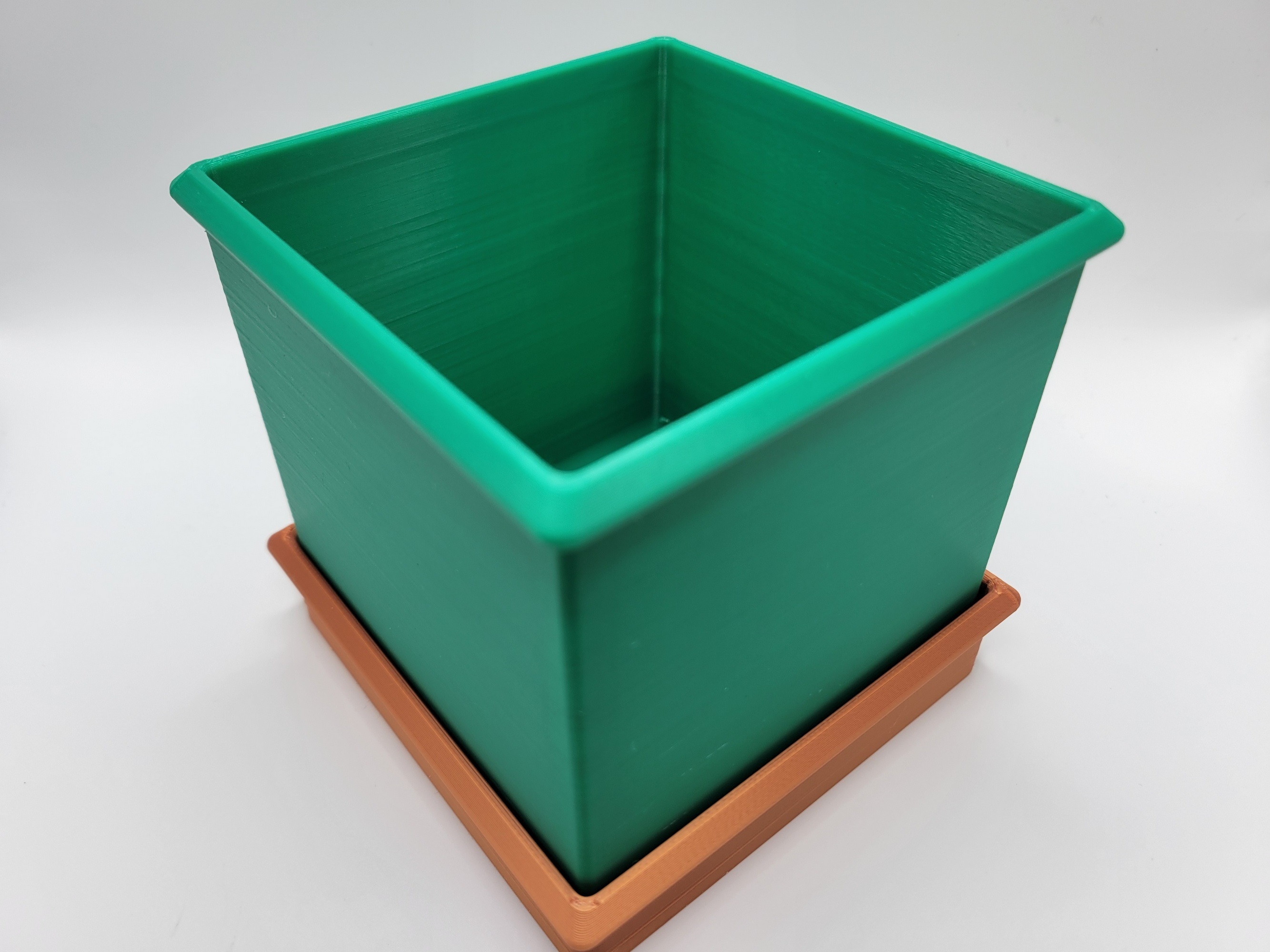 Desktop Waste Basket and Holder by Phil Caruso Download free STL