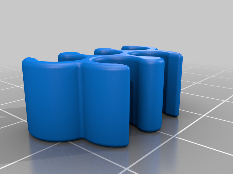 Cable Manager - Clip RJ45 by BasementLAB | Download free STL model ...