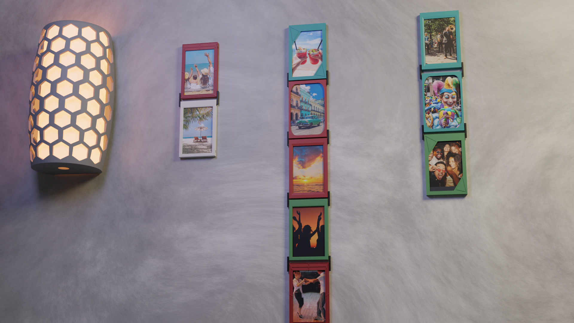 Linkable Photo Frames