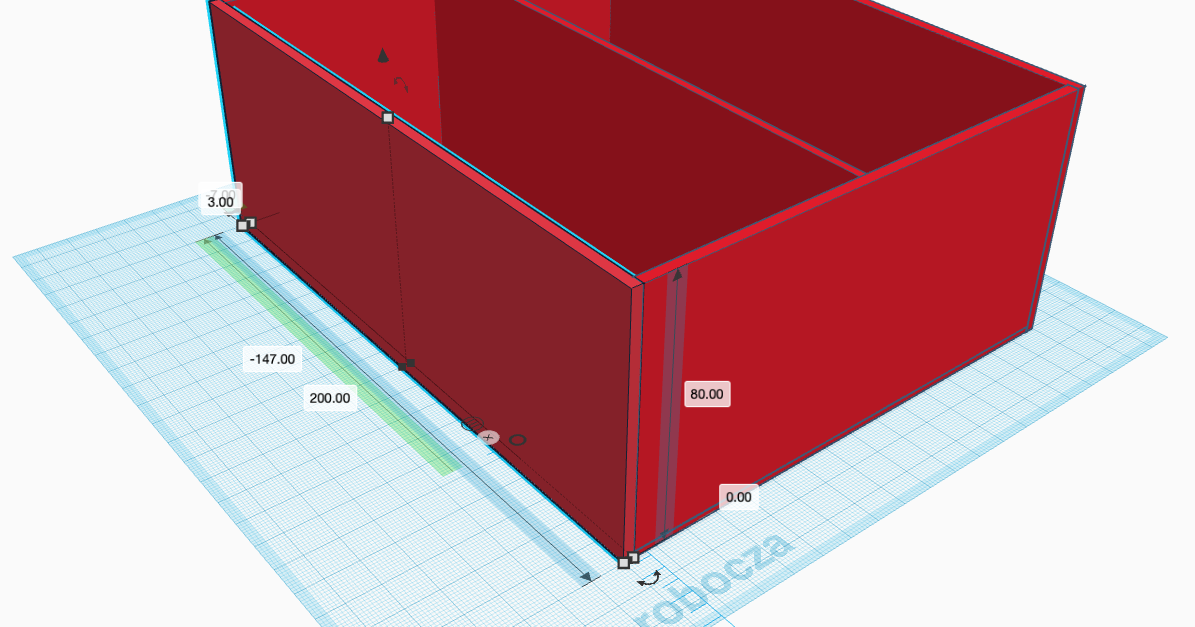 Compartment Box Storage 200x160x80 + Lid by Bart_Pe | Download free STL ...