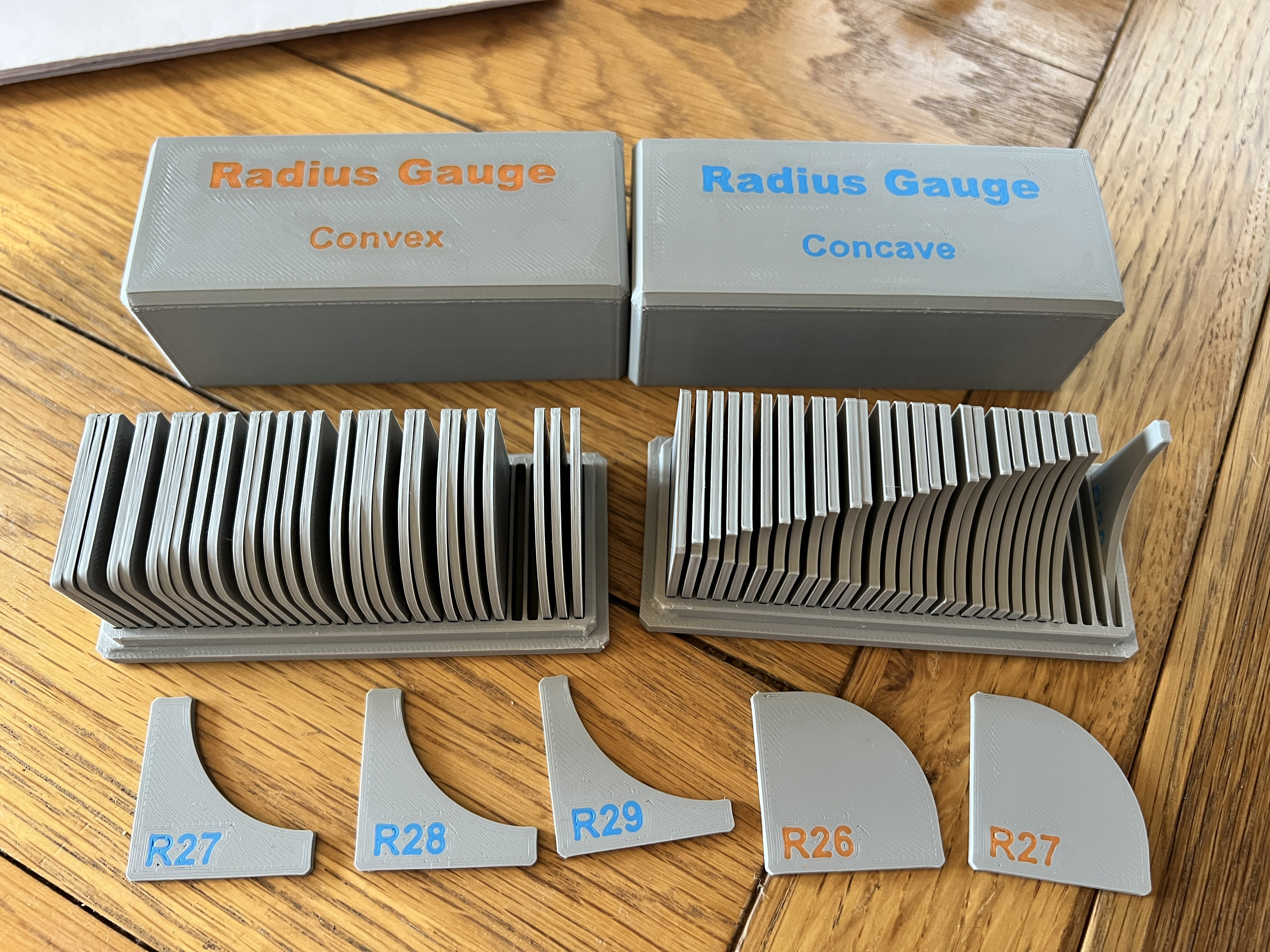 Radius Gauge R130mm AMS Ready by Carl D Download free STL model