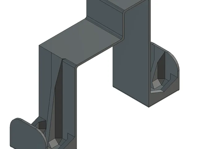 Simple Doorhook - low profile