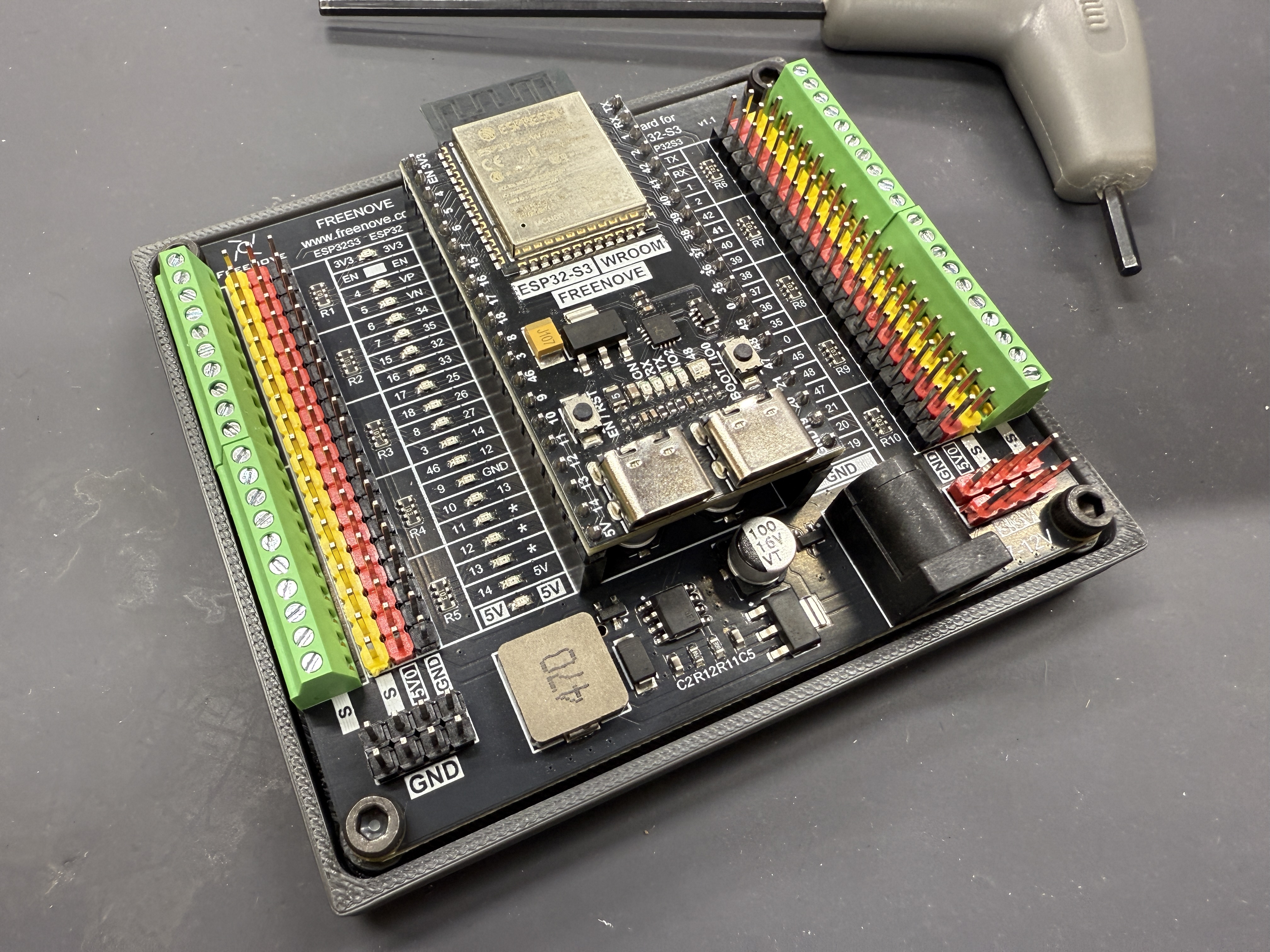 Base for Freenove ESP32-S3 Breakout Board
