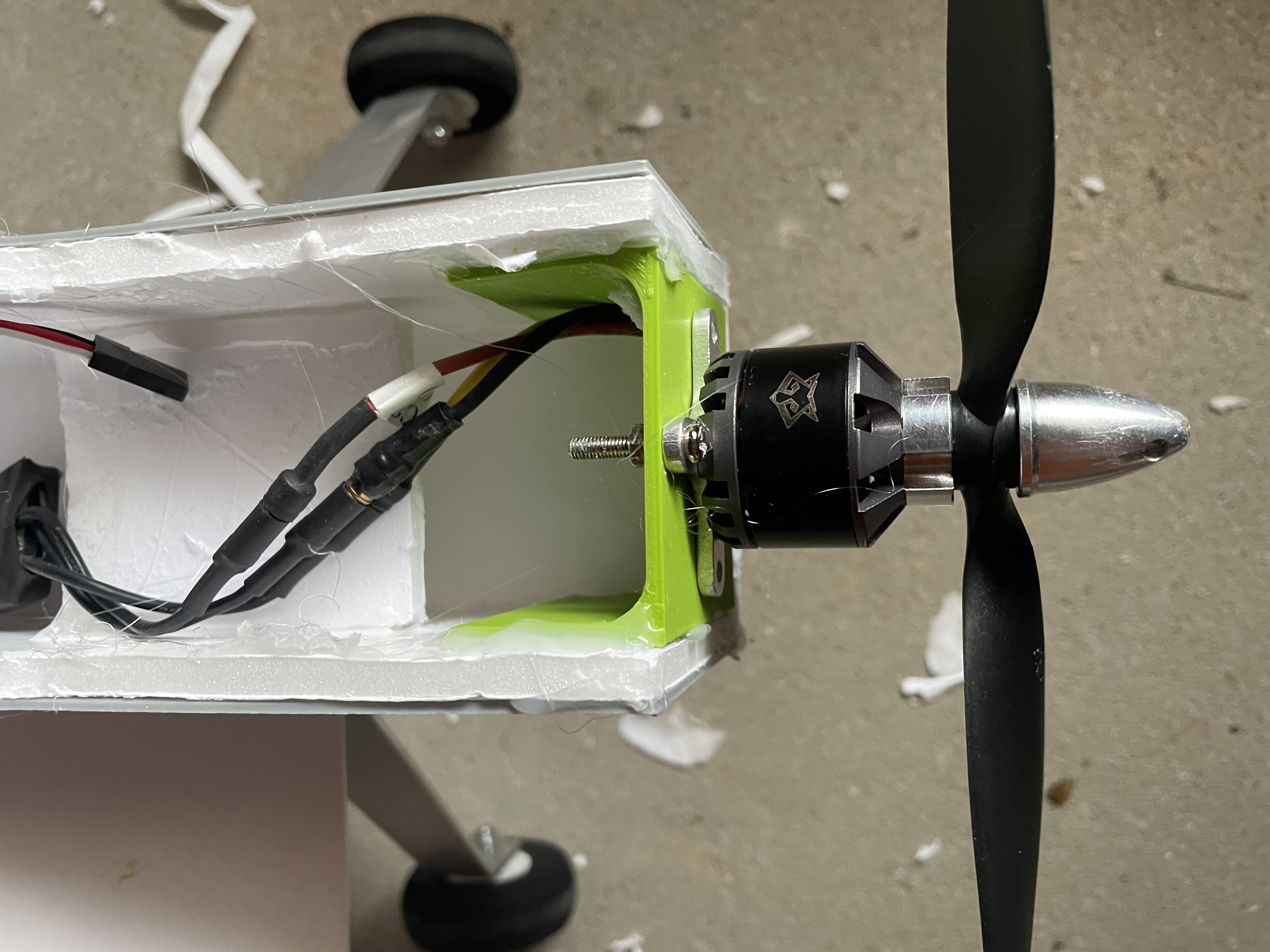Miniatura 2 do modelo 3D Rc plane firewall/motor mount