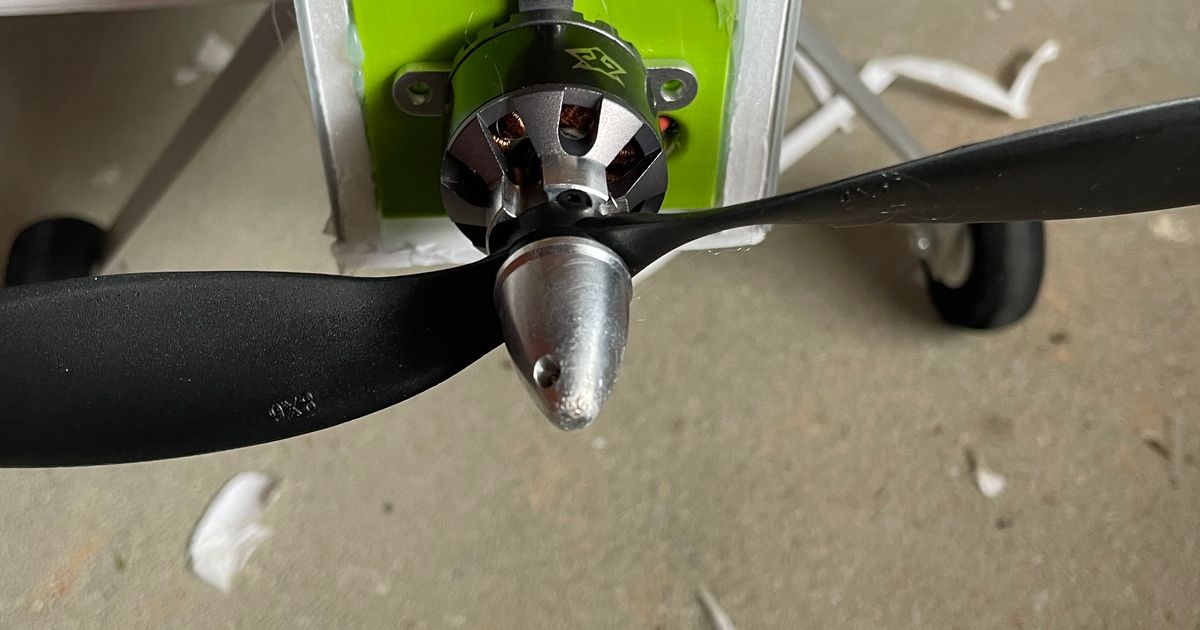 Rc plane firewall/motor mount by fiip_hozjan Download free STL model