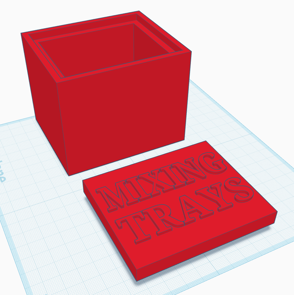Mixing Tray Box