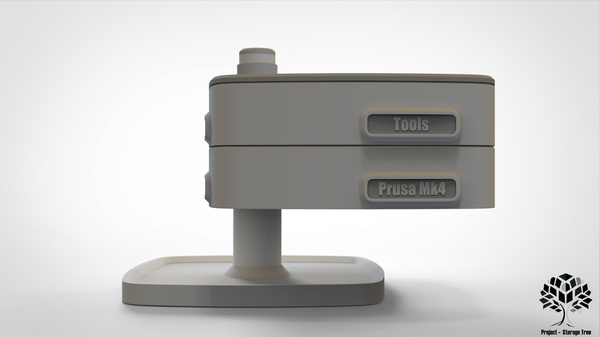 Miniatura 5 do modelo 3D Modular Storage Tree