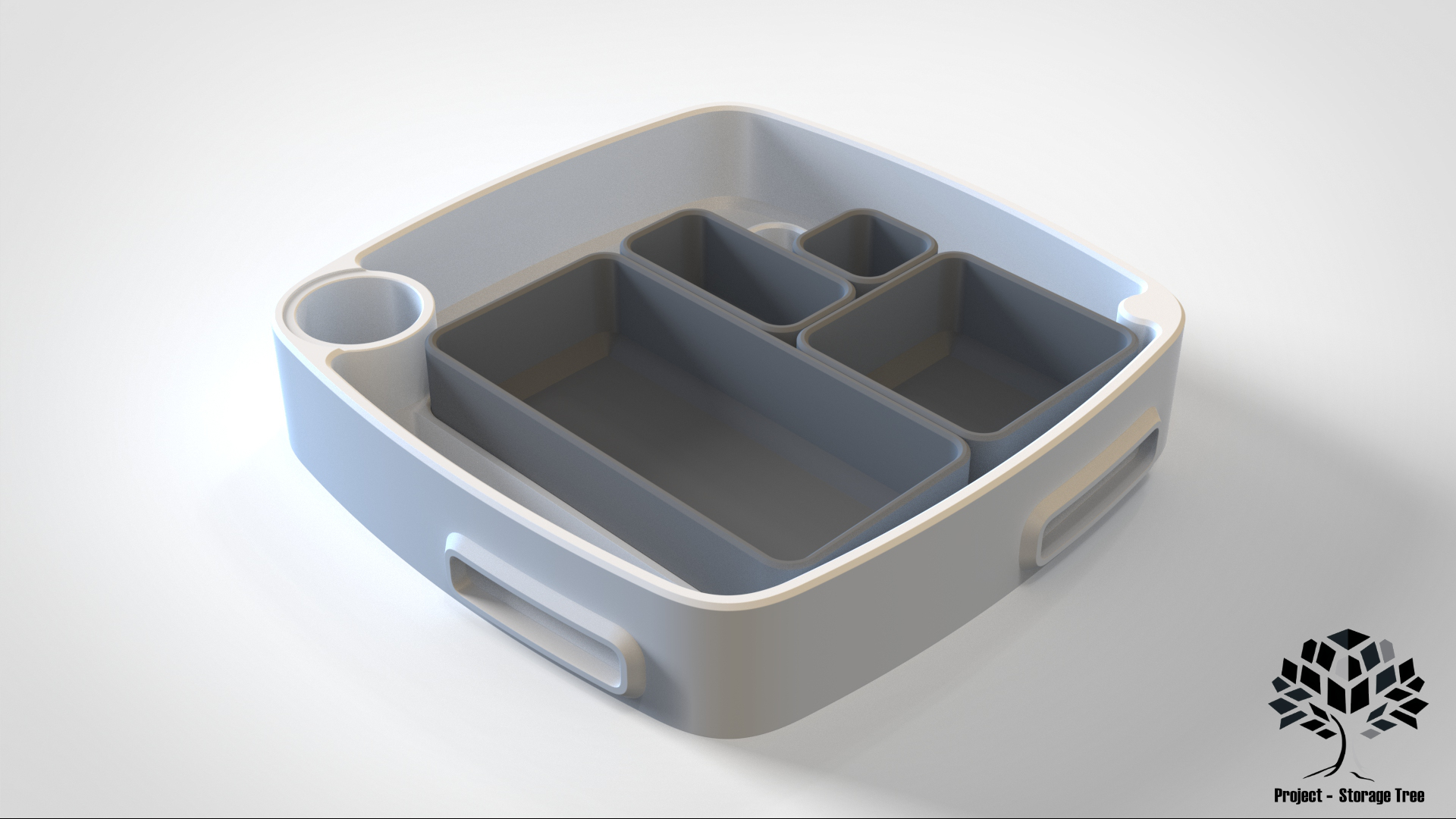 Miniatura 7 do modelo 3D Modular Storage Tree