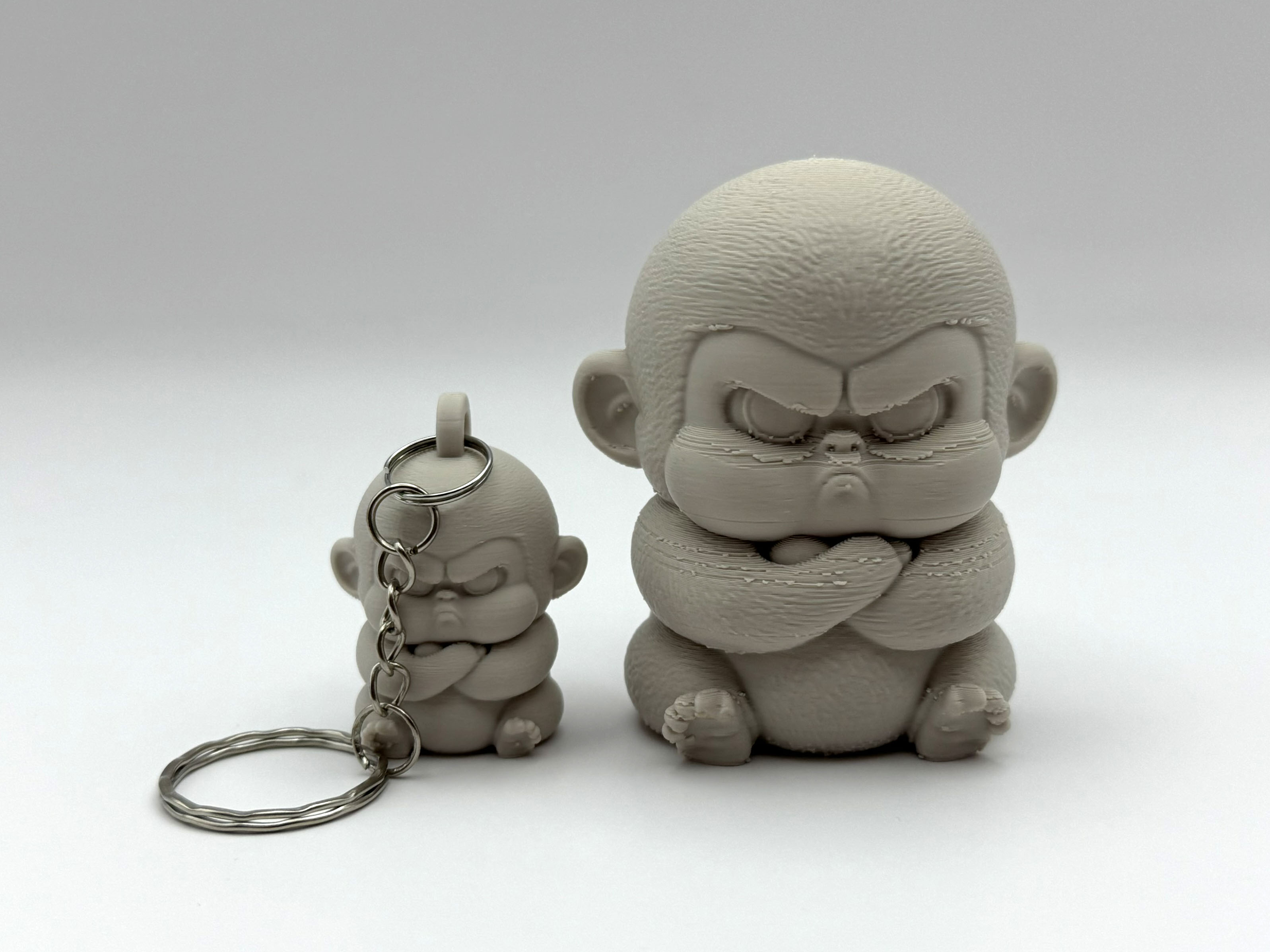 Grumpy Monkey with Keychain — miniatura 7