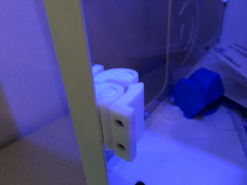 Craftbot Hidden Hinge for a Front Door by Kit Download free STL model