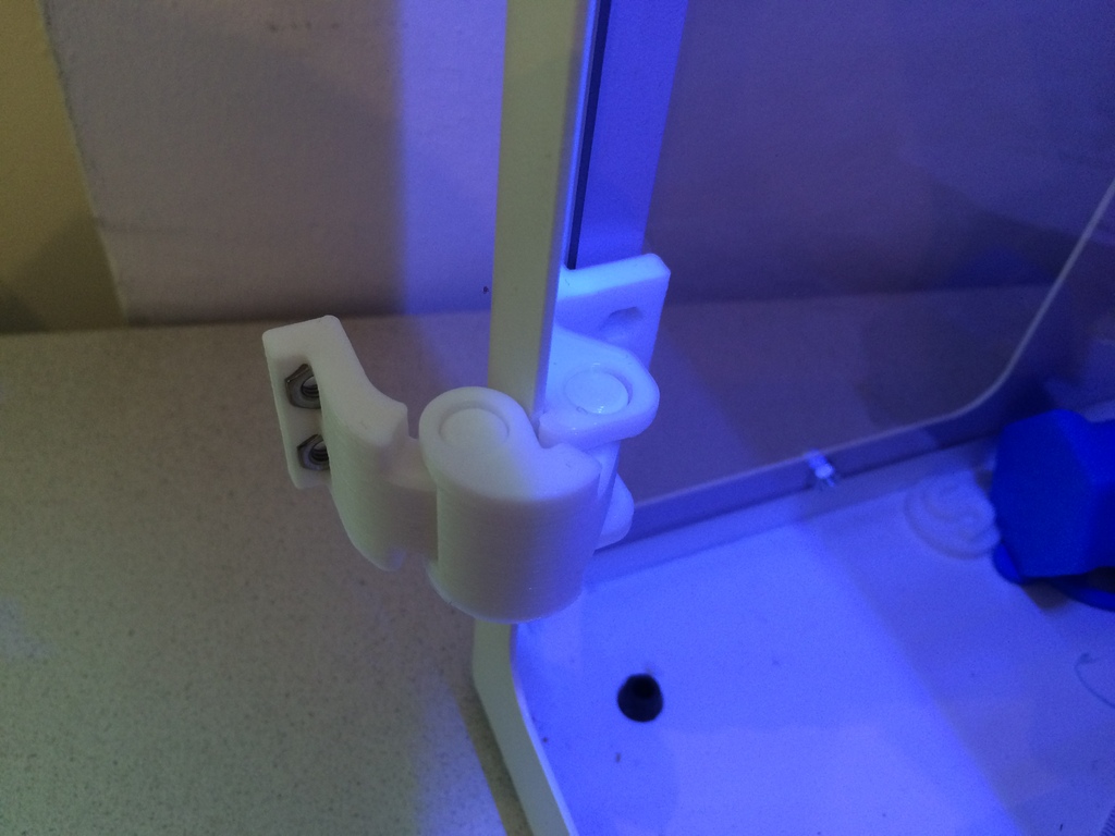 Craftbot Hidden Hinge for a Front Door by Kit Download free STL model