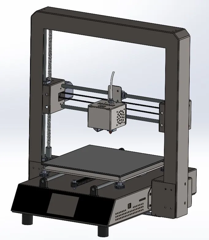 Anycubic i3 Mega S - 3D printer model by AdrianM. | Download free