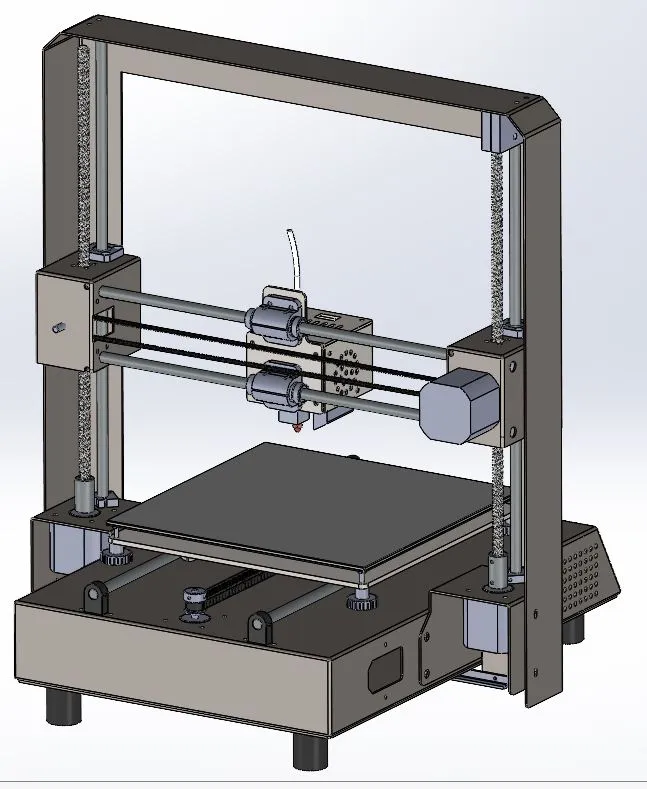 Anycubic i3 Mega S - 3D printer model by AdrianM. | Download free