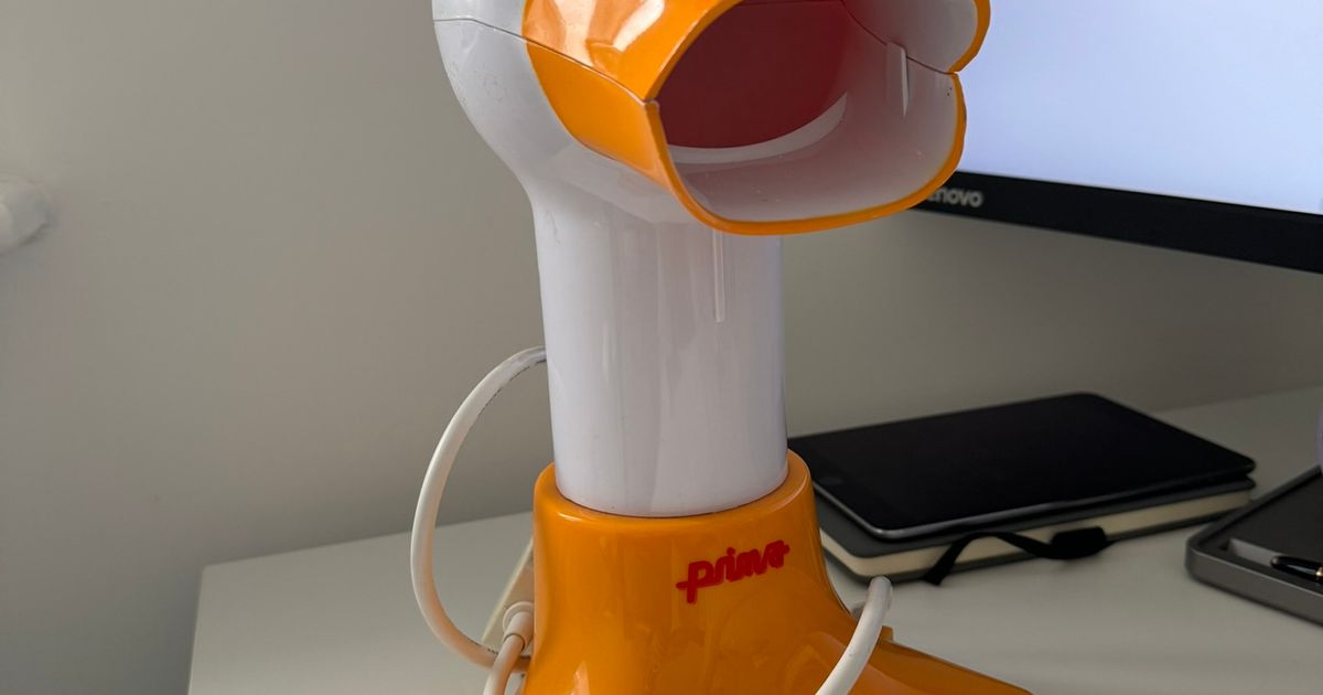 Prima Duck Popcorn Popper Foot by Matt Download free STL model