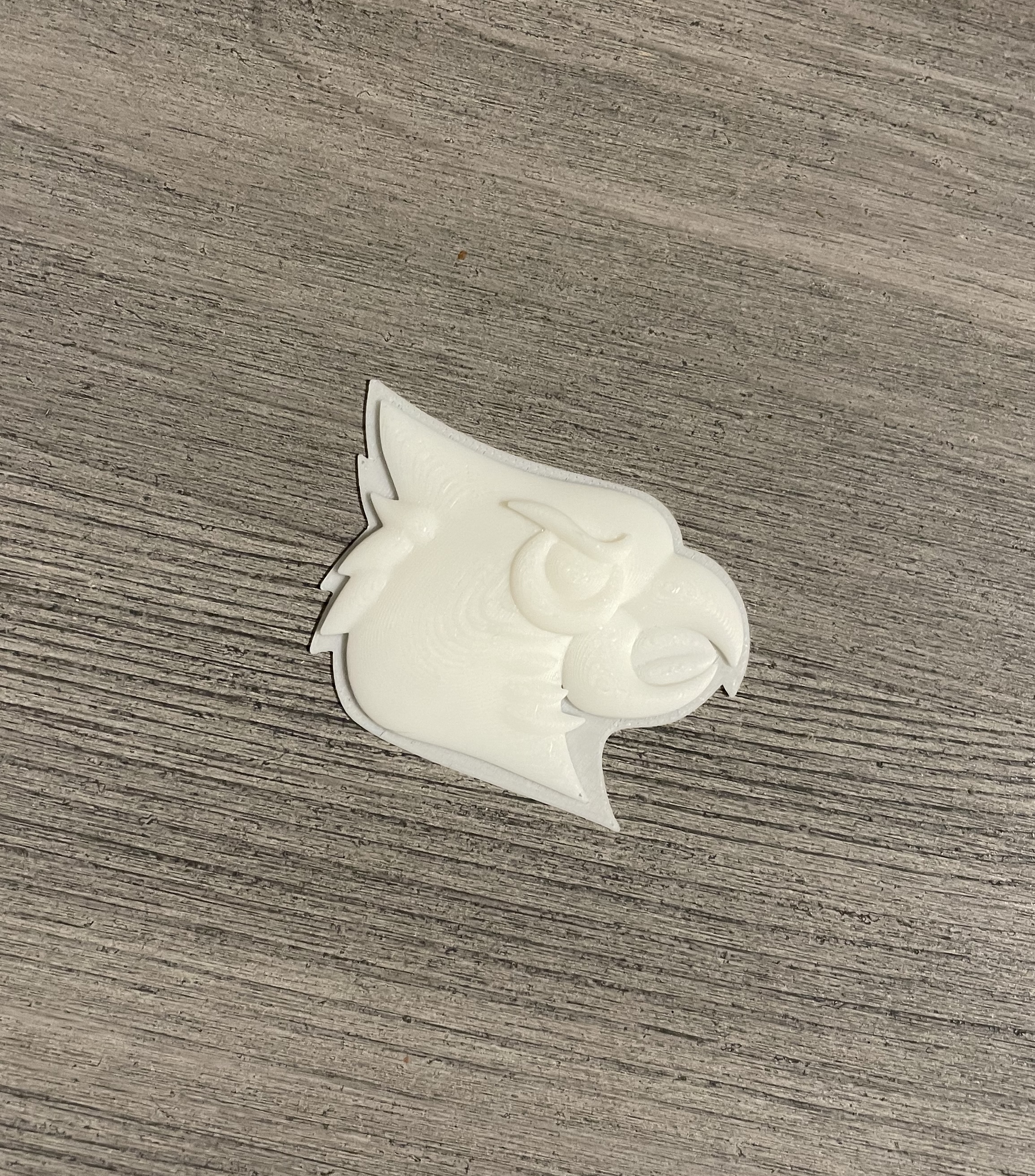 3D Louisville Cardinal Logo