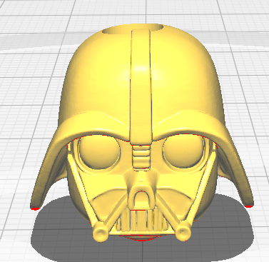 Darh Vader Bead