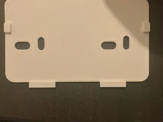back plate for honeywell home thermostaat
