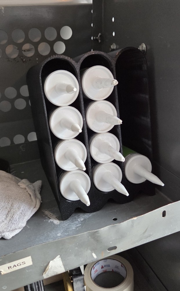 Caulk Tube Holder/ Organizer