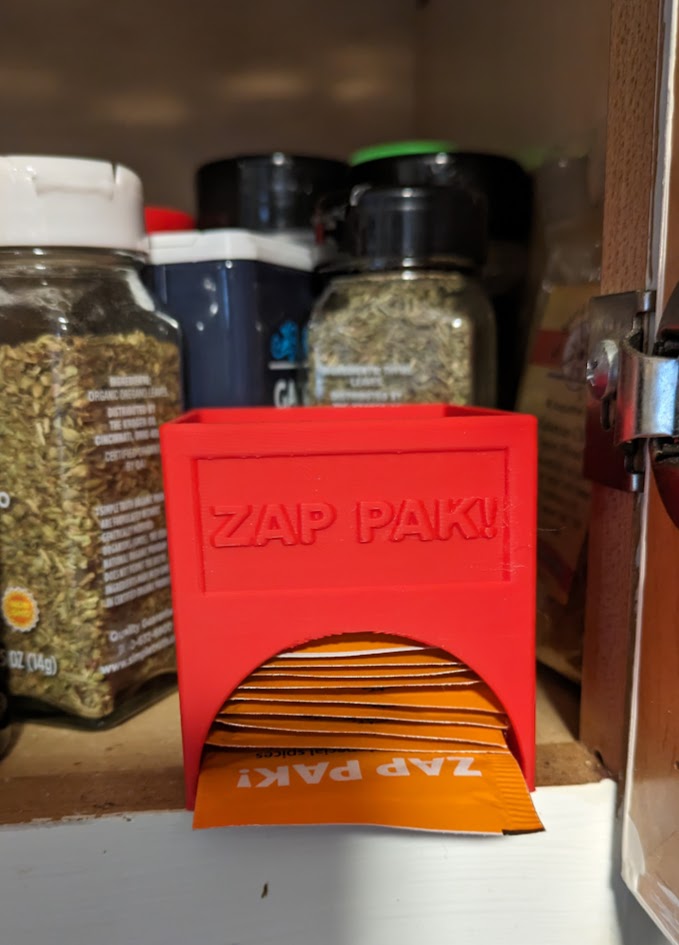 Zap Pak Container by UmbraEx | Download free STL model | Printables.com