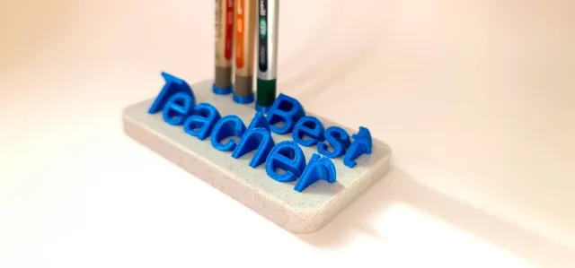 Best Teacher desk pen holder