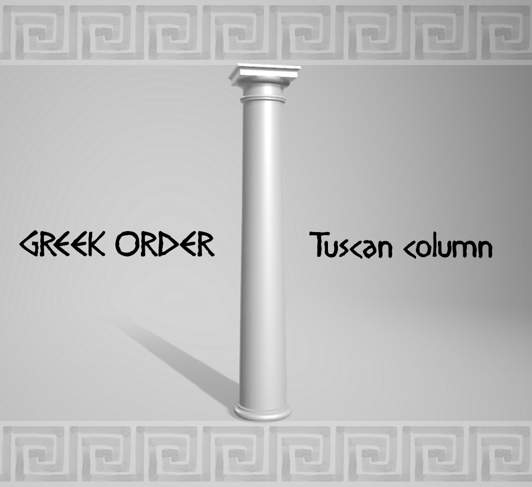 Tuscan column
