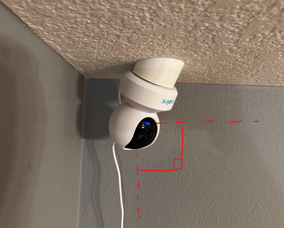 Reolink E1 Pro Tilted/Angled Holder