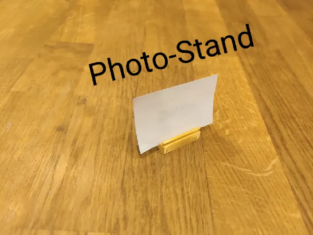 stable stand for instant camera pictures