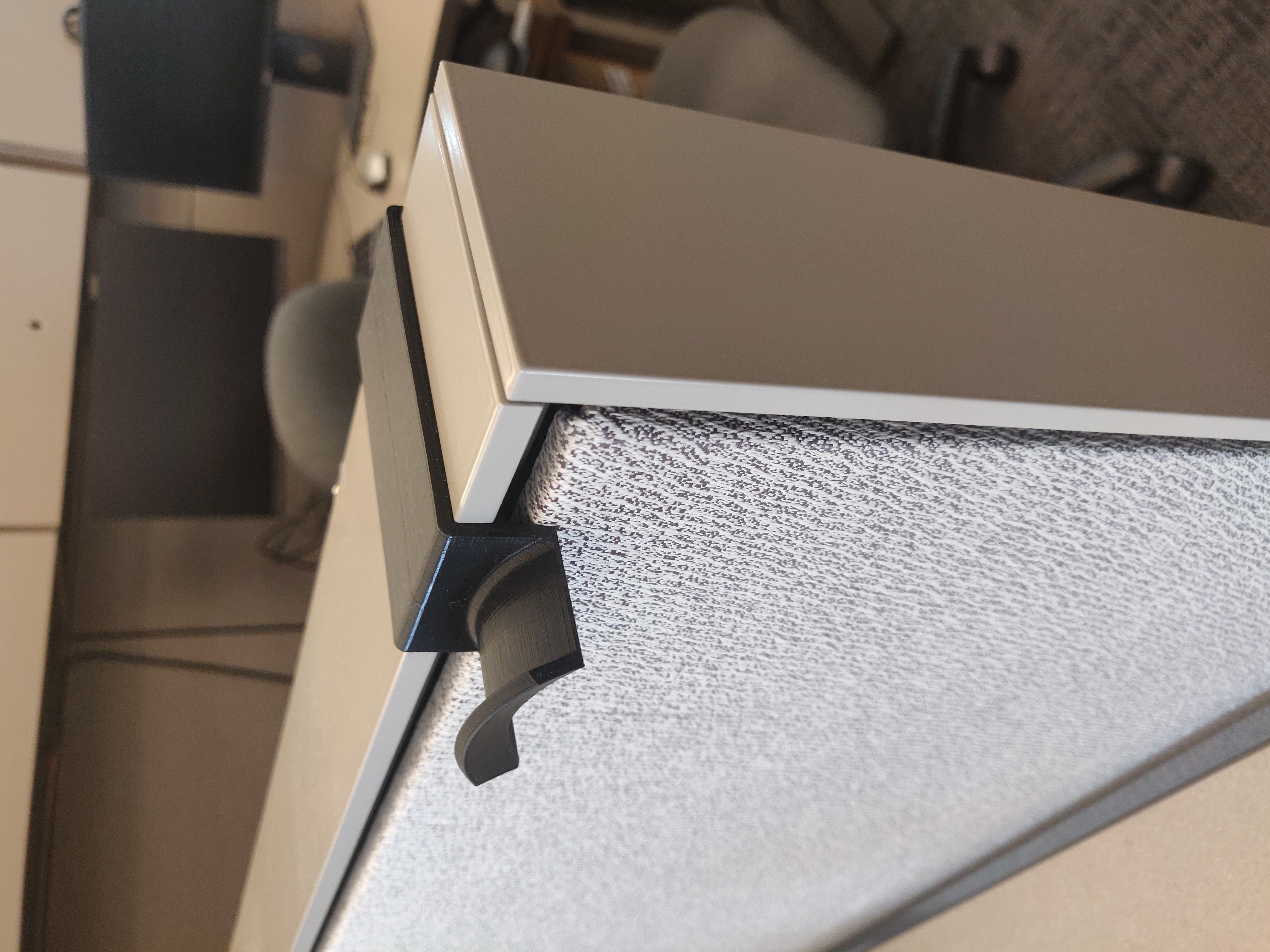 Miniatura 2 do modelo 3D Cubical Wall/Divider Hook