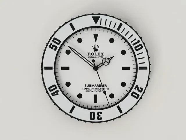 rolex submariner clock dial
