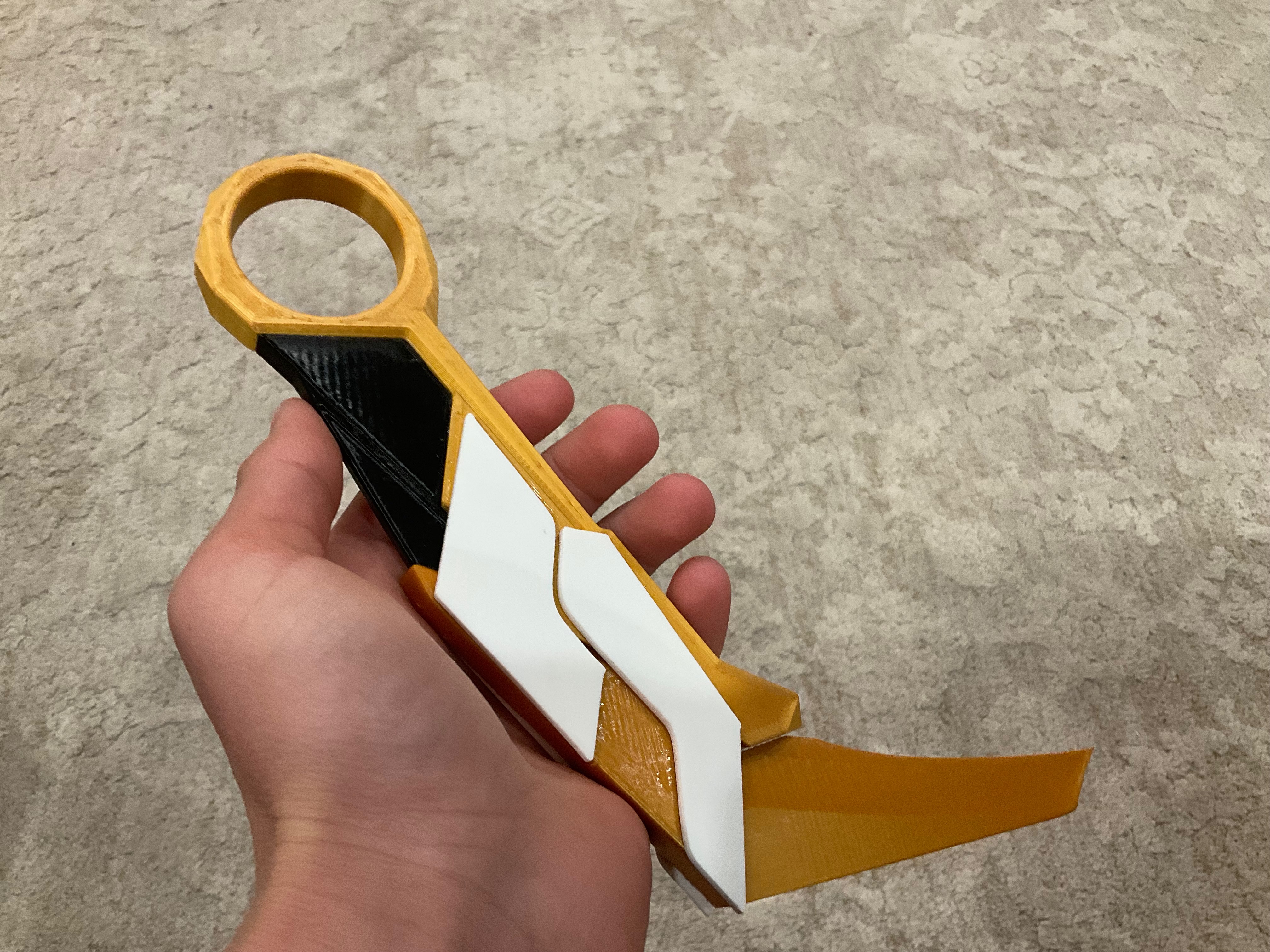Joined pin and hinge
