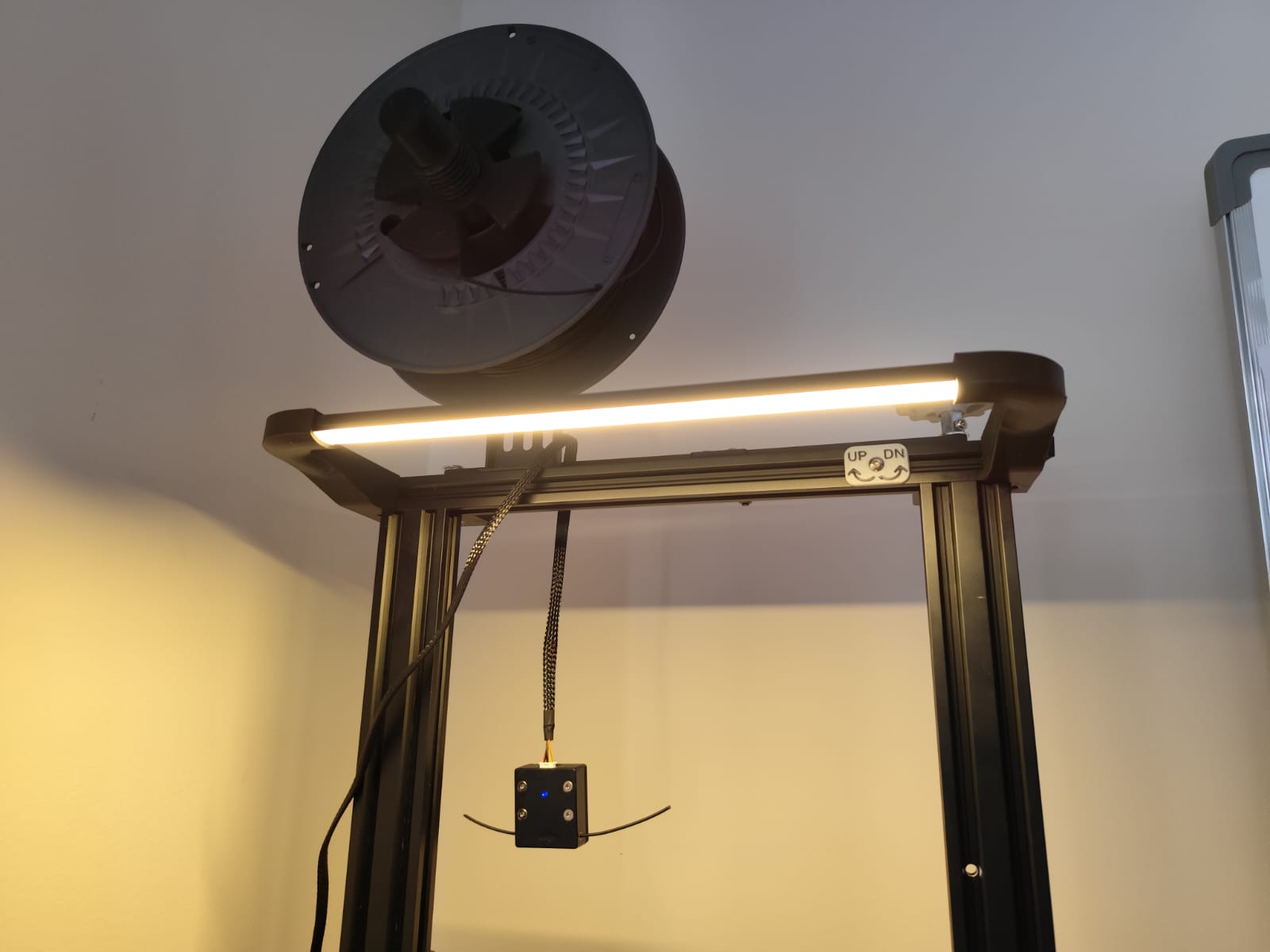Soporte luz led impresora Ender