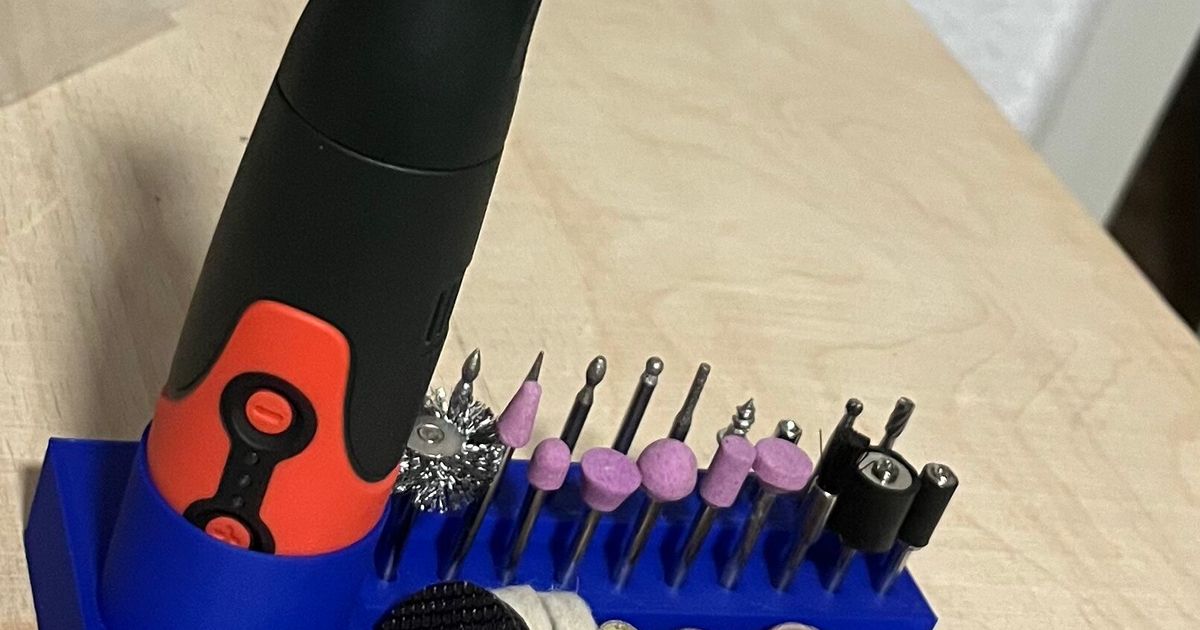 Organizer for Vastar Rotary Tool by Suppe12 Download free STL model