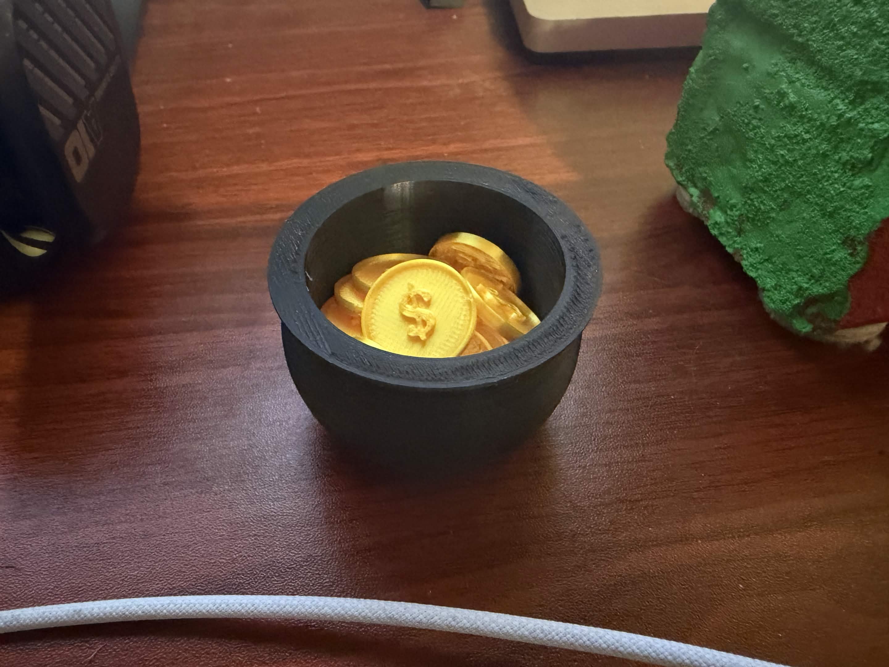 Pot of gold, Saint Patrick's Day Decoration.