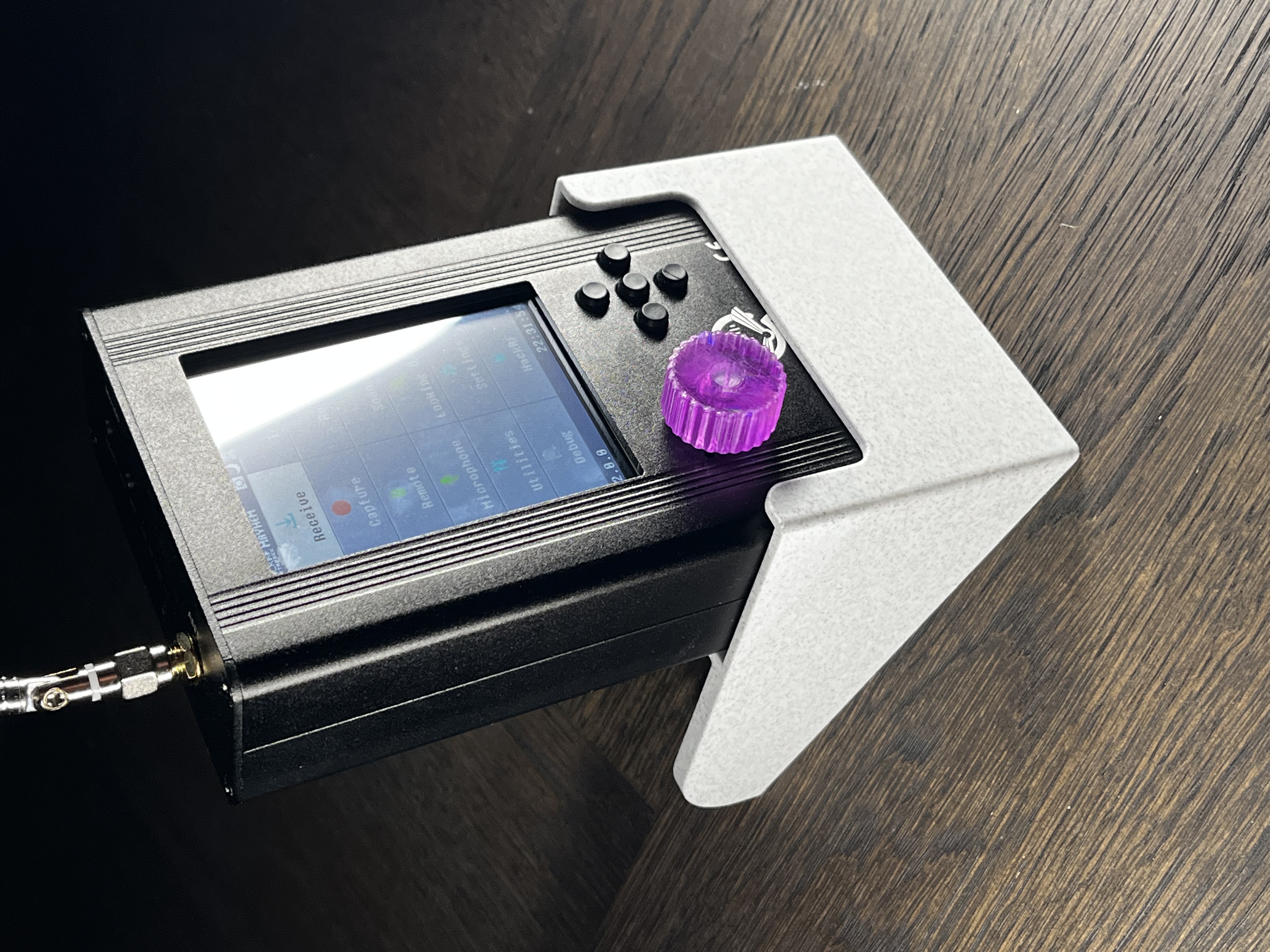 HackRF Portapack Stand Big Aluminum Version