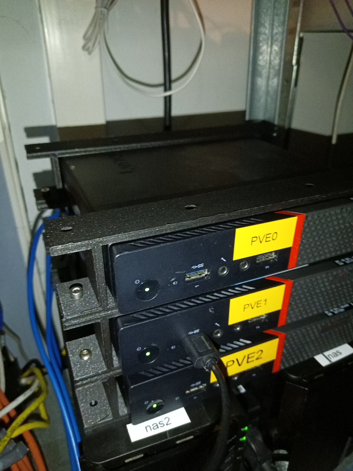 Tiny PC rack mounts