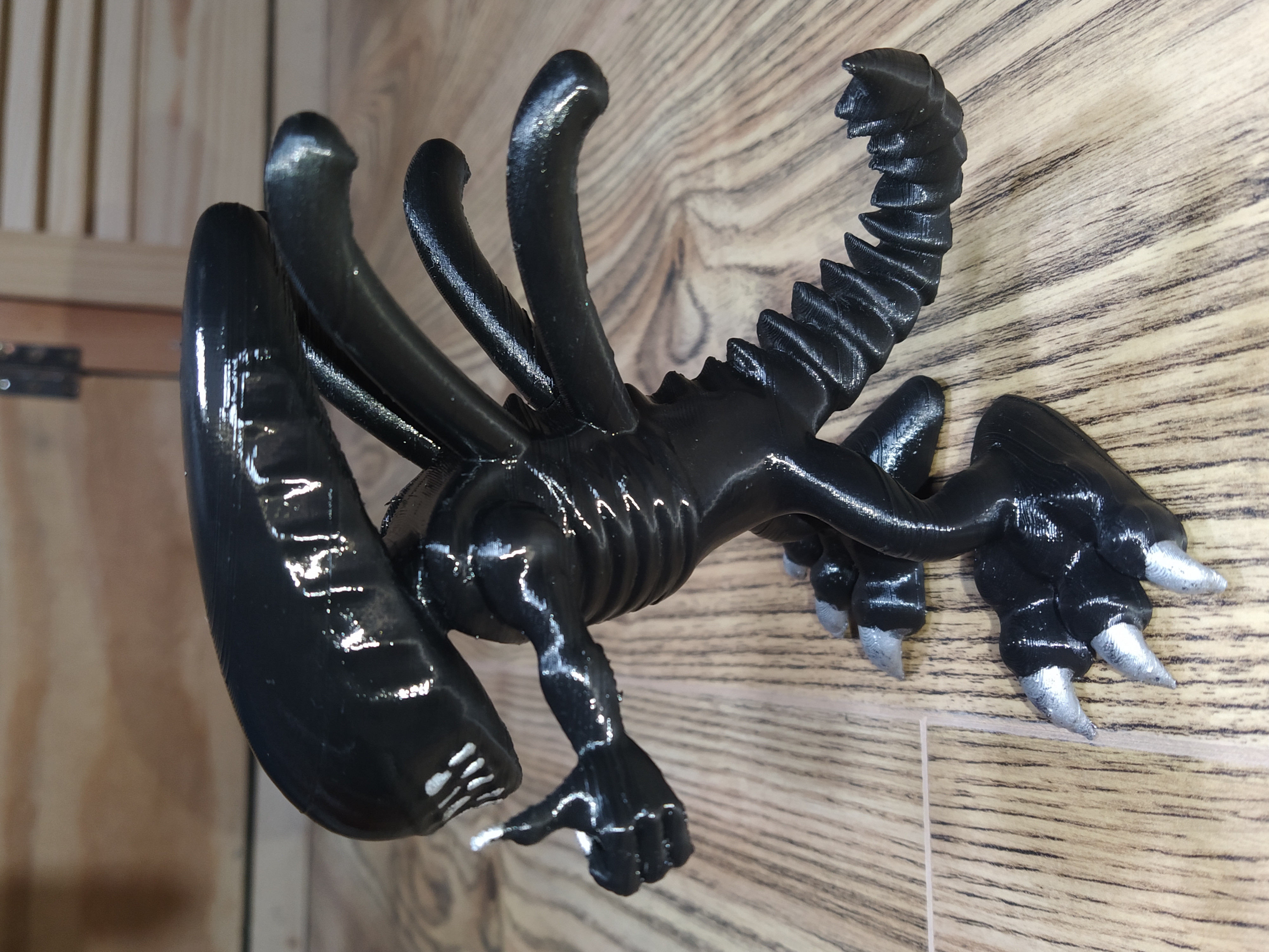 Miniatura 4 do modelo 3D Cute Funny Mini Alien Xenomorph
