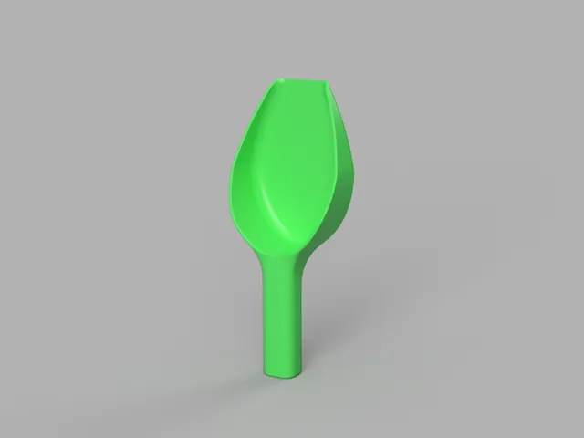 One Piece Ice Scoop