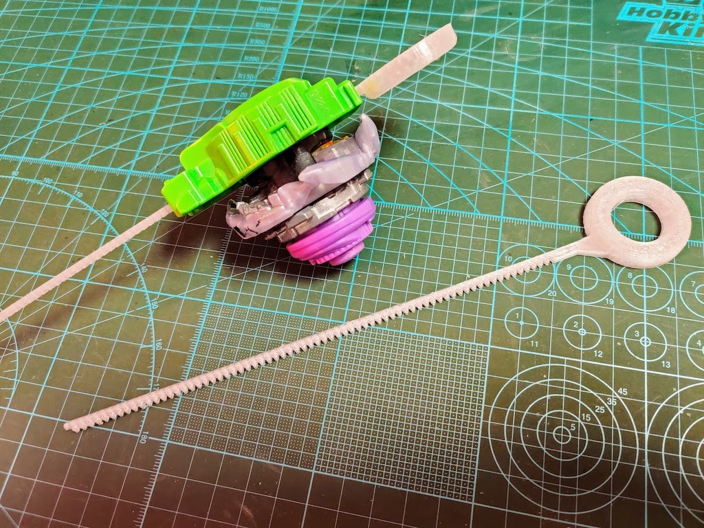 Beyblade Burst launcher ripcord