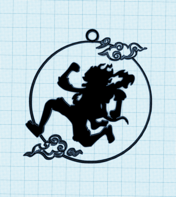One Piece keychain