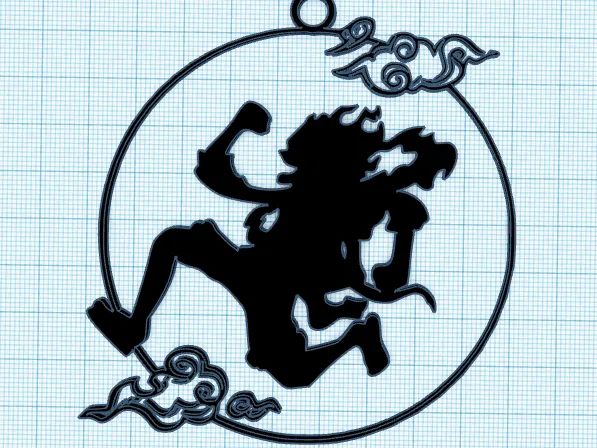 One Piece keychain