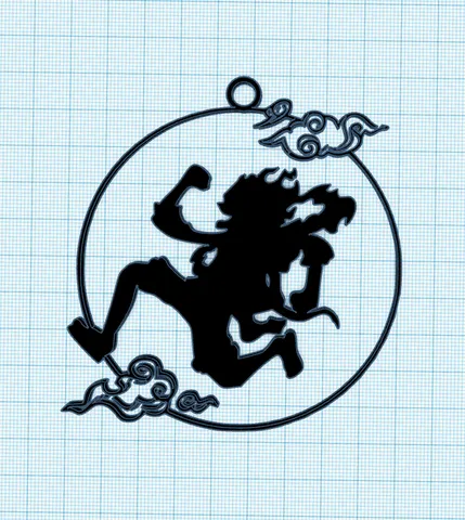 One Piece keychain